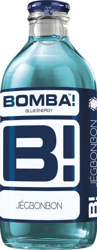 Bomba 250ml jégbonbon energia ital üveges