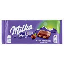 Milka 100g whole hazelnuts(egészmogyorós)
