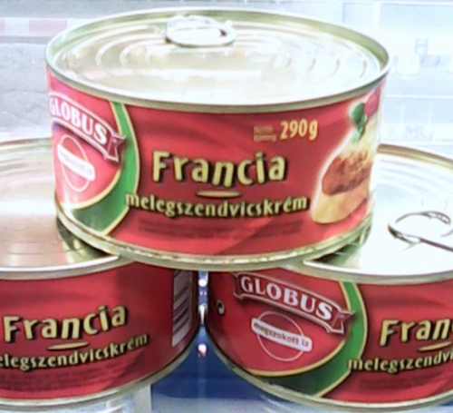 Globus 290g melegszendvicskrém francia