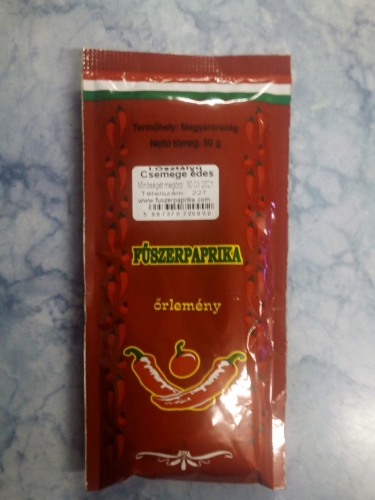 Szegedi 50g fűszerpaprika édes