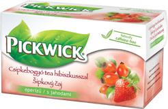 Pickwick csipkebogyó-hibiszkusz-eper tea 20x1,5g