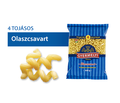 Gyermelyi 500g olaszcsavart 4 tojásos