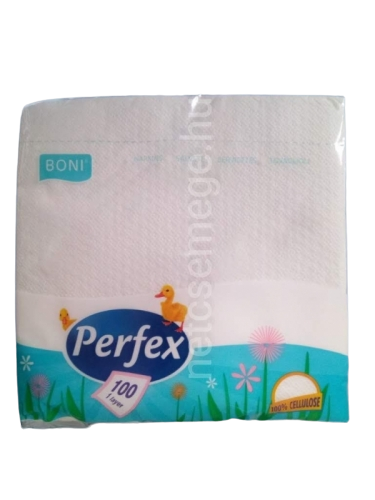 Perfex szalvéta 100db 33x33 1rétegü