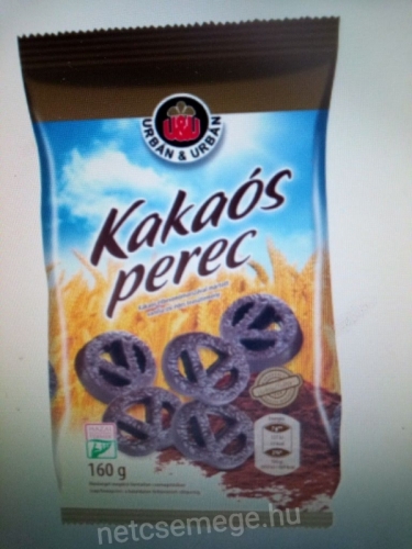 Urbán kakaós perec 160g