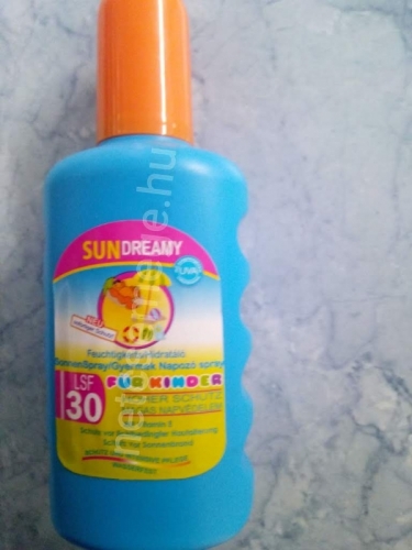 Sundreamy 30 lsf kids napozó spray 200ml