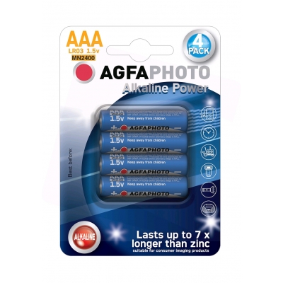 Agfaphoto alkáli elem aaa 1,5v b4