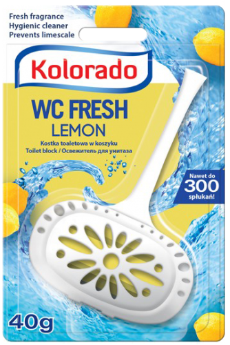 Kolorado fresh lemon wc block 40g