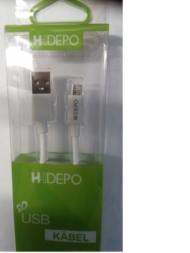 Usb töltő vezeték1m 2,1A