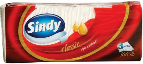 Sindy 100db 3rtg classic papír zsebkendő