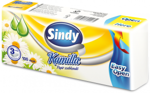 Sindy 100db 3rtg kamilla papírzsebkendő