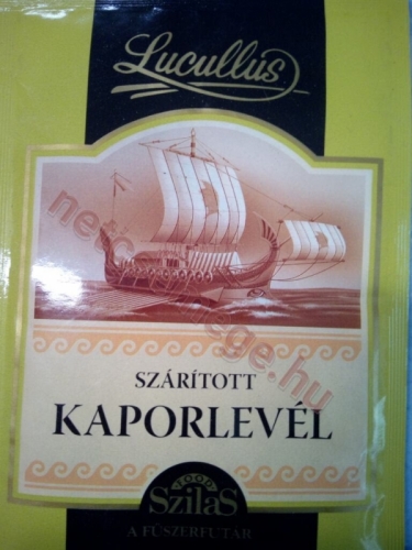 Lucullus száritott kaporlevél 5g