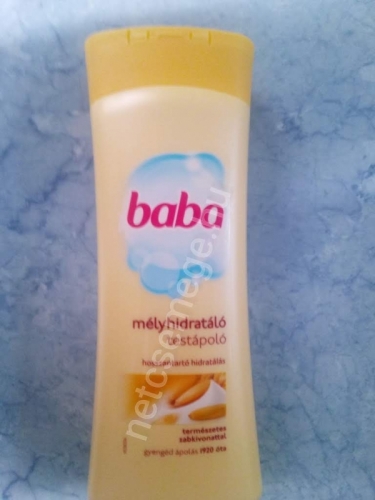 Baba testápoló 400ml mélyhidratáló