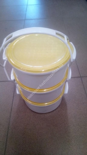 ételhordó 3részes 3*1,5l