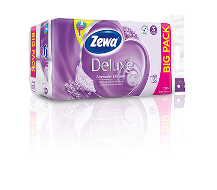 Zewa delux 16tek.3rét lavender