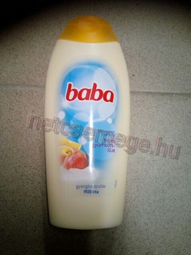 Baba tusfürdő 400ml tej és gyüm illat