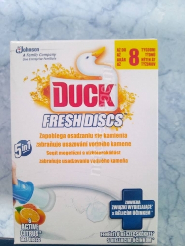 Duck.wc-tiszt.36ml active citrus