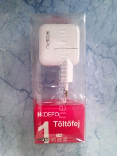 Hálózati töltőfej hhdepo 2.1a