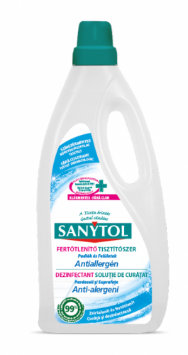 Sanytol 1l fert.tisztítószer antialergén