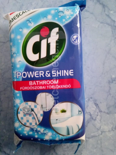 Cif törlőkendő 60lap fürdőszobai