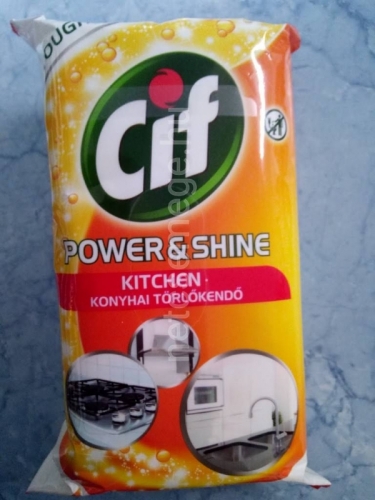 Cif törlőkendő 60lap konyhai