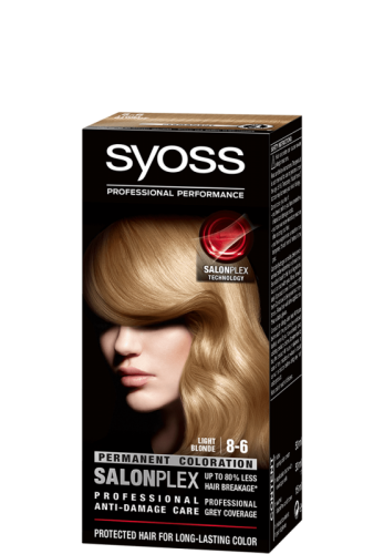 Syoss hajfesték 8-6 világosszőke