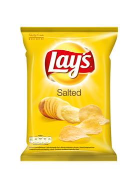 Lays 60g salted (sós) chips