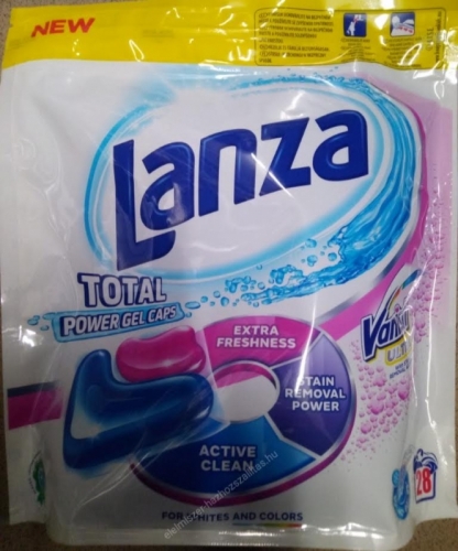 Lanza mosókapszula 28db white&color