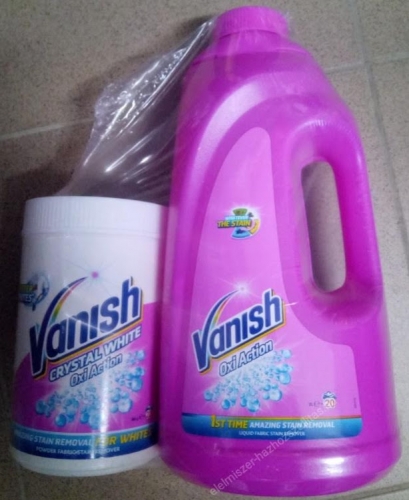 Vanish 2l folteltávolító+1fehérítő por
