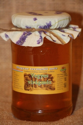 Termelői vegyes virágméz 500g