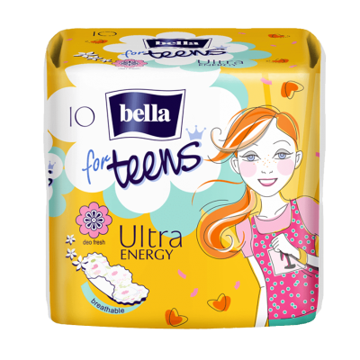 Bella eü.betét teens 10db energy