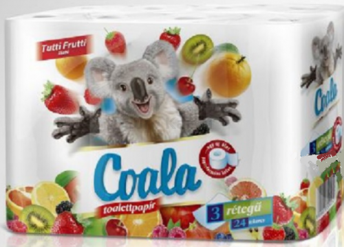 Coala wc papír 24tek.3rét.90lap tuttifr.