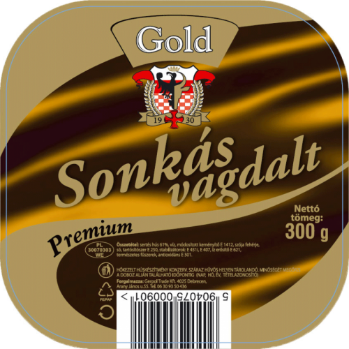 Gold 300g sonkás vagdalt