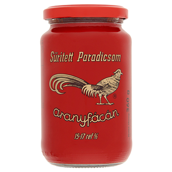 Aranyfácán süritett paradicsom 360g 15%
