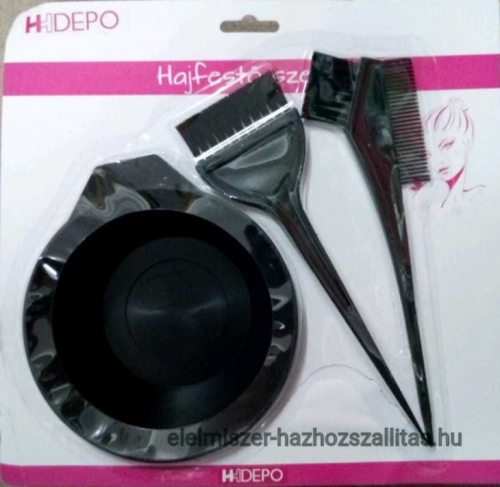 Hajfestő szett 3db