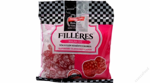 Filléres keménycukorka 80g málna
