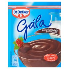 Dr.oetker gála 104g étcsokoládés puding