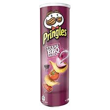 Pringles 165g texas bbq sauce