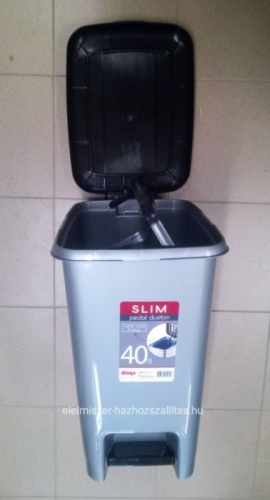 Dunnya 40l szemetes vödör pedálos