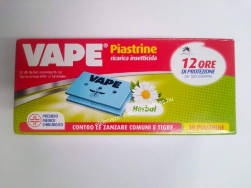 Vape 30db szunyogriasztó herbal
