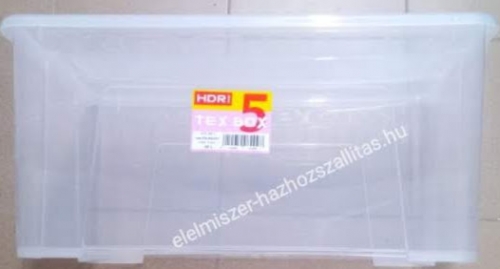 Tároló tetővel 48l 57x38x27