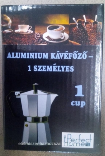 Kávéföző 1személyes kotyogos