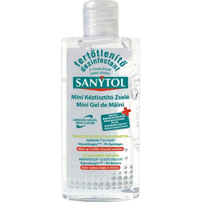 Sanytol 75ml kézfertötlenítő gél