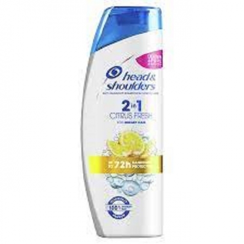 Head & shoulders 360ml citrus fresh 2in1