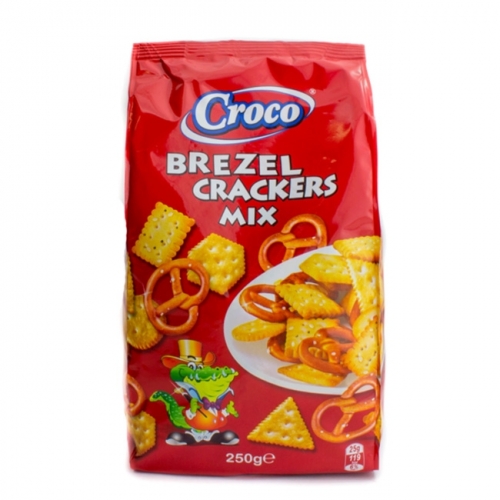 Croco 250g brezel crackers mix