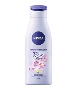 Nivea testápoló 200ml olajos rose