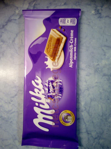 Milka 100g alpine milk creme