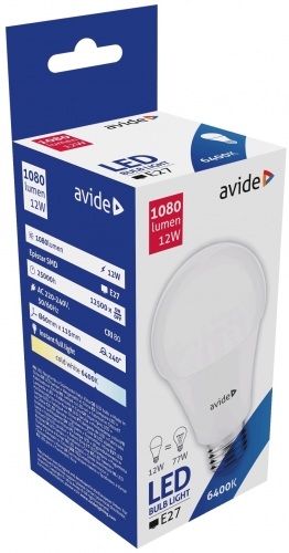 Avide led globe 12w E27 6400K
