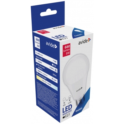 Avide led globe 8w E27 6400K