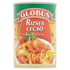Globus 400g rizses lecsó kolbásszal