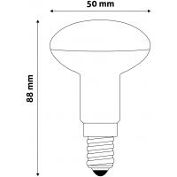 Avide led R50 E14 6w 3000K